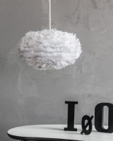 Umage EOS Mini, Lysegrå m/ hvid pendel