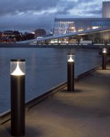 Norlys Egersund 108cm grafit - Udendørs LED pullert lamper Norlys Egersund 108cm grafit - Udendørs LED pullert lamper