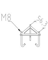 Forankringssæt (205) - for nedstøbning i cement
