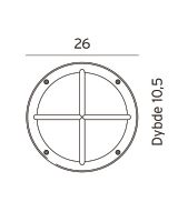 Norlys Rondane LED Væg/Loftlampe