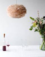 Umage EOS Medium, lysebrun m/ hvid pendel Umage EOS Medium, lysebrun m/ hvid pendel