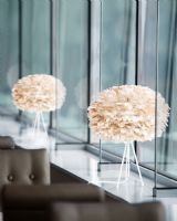 Umage EOS Medium, lysebrun m/ hvid Tripod Table Umage EOS Medium, lysebrun m/ hvid Tripod Table