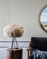 Umage EOS Medium, lysebrun m/ sort Tripod Table Umage EOS Medium, lysebrun m/ sort Tripod Table