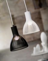 Nordlux Emition Pendel Ø26 - Sort/Hvid Nordlux Emition Pendel Ø26 - Sort/Hvid