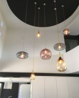 Ebb & Flow Horizon Pendel - Ø21 - Chestnut Brown/Guld