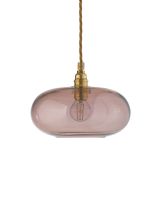 Ebb & Flow Horizon Pendel - Ø21 - Obsidian/Guld