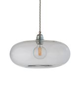 Ebb & Flow Horizon Pendel - Ø36 - Klar/Sølv Ebb & Flow Horizon Pendel - Ø36 - Klar/Sølv