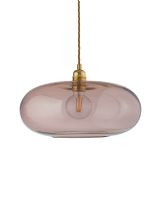 Ebb & Flow Horizon Pendel - Ø36 - Obsidian/Guld