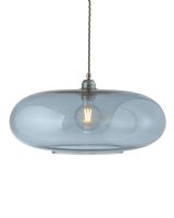 Ebb & Flow Horizon Pendel - Ø45 - Topaz Blue/Sølv Ebb & Flow Horizon Pendel - Ø45 - Topaz Blue/Sølv