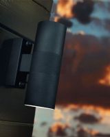 Nordlux Tin Up/Down Væglampe - Sort - Udendørs