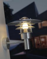 Nordlux Lønstrup Væglampe - Galvaniseret - Udendørs