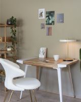 Asteria Bordlampe - Pearl/Hvid