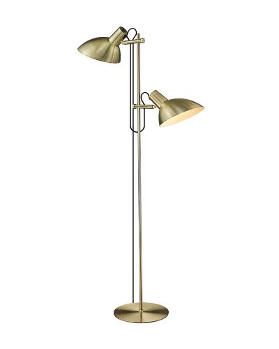Halo Design Metropole Gulvlampe 2-arme - Messing Halo Design Metropole Gulvlampe 2-arme - Messing