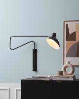 Halo Design Metropole Deluxe Væglampe Small - Sort Halo Design Metropole Deluxe Væglampe Small - Sort