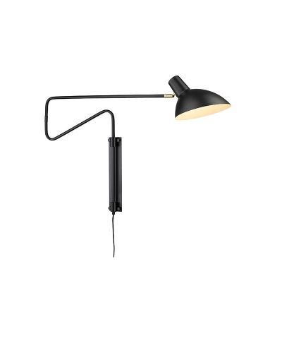 Halo Design Metropole Deluxe Væglampe Small - Sort Halo Design Metropole Deluxe Væglampe Small - Sort