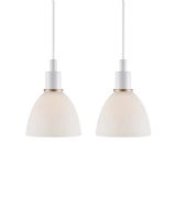 Nordlux Ray Pendel 2 stk - Opal/Hvid
