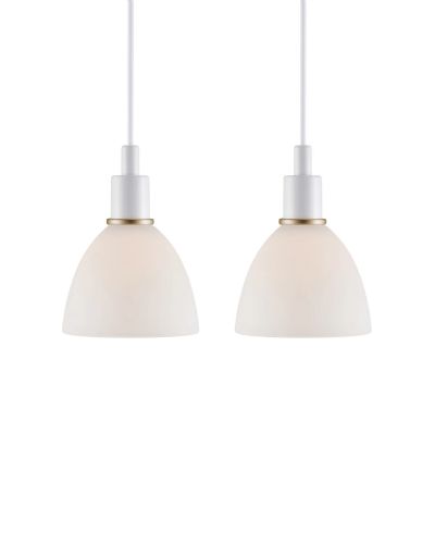 Nordlux Ray Pendel 2 stk - Opal/Hvid Nordlux Ray Pendel 2 stk - Opal/Hvid