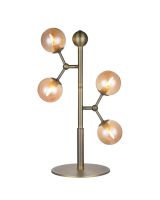 Halo Design Atom Bordlampe - Rav/Messing Halo Design Atom Bordlampe - Rav/Messing