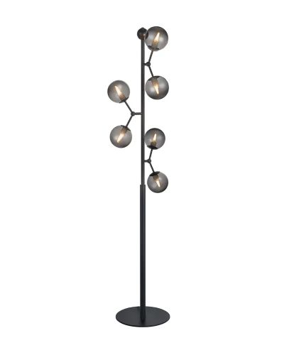 Halo Design Atom Gulvlampe Røg/Sort Halo Design Atom Gulvlampe Røg/Sort