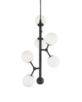 Halo Design Atom Vertical Pendel Opal/Sort