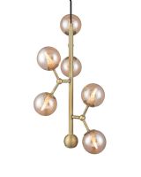 Halo Design Atom Vertical Pendel Rav/Messing Halo Design Atom Vertical Pendel Rav/Messing