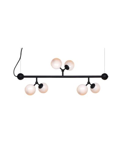 Halo Design Atom Mini Langbordspendel Opal/Sort Halo Design Atom Mini Langbordspendel Opal/Sort