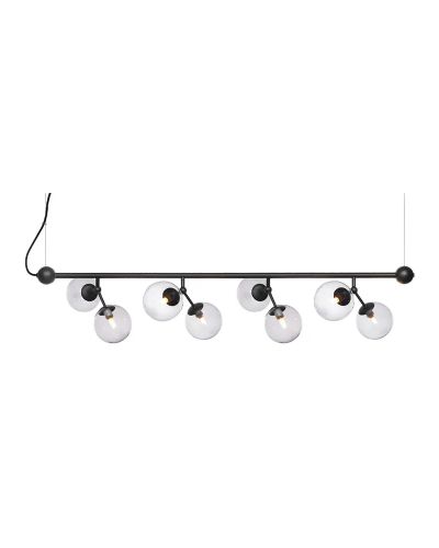 Halo Design Atom Langbordspendel Røg/Sort Halo Design Atom Langbordspendel Røg/Sort
