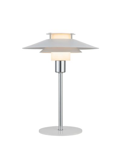 Halo Design Rivoli Bordlampe Hvid/Krom Halo Design Rivoli Bordlampe Hvid/Krom