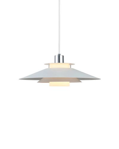 Halo Design Rivoli Pendel Ø40 Hvid/Krom Halo Design Rivoli Pendel Ø40 Hvid/Krom