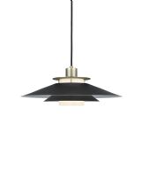 Halo Design Rivoli Pendel Ø40 Sort/Messing Halo Design Rivoli Pendel Ø40 Sort/Messing