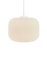 Nordlux Milford 30 Pendel - Opal/Hvid
