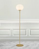 Nordlux Alton Gulvlampe - Opal/Messing Nordlux Alton Gulvlampe - Opal/Messing