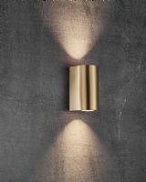 Nordlux Canto Maxi 2 Up/Down Væglampe - Messing