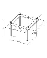 Norlys Forankringssæt (116) - for nedstøbning i cement