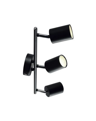 Nordlux Explore 3 Spotlampe - Sort Nordlux Explore 3 Spotlampe - Sort