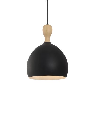 Halo Design Dueodde Pendel - Sort/Metal - Ø18 Halo Design Dueodde Pendel - Sort/Metal - Ø18