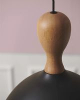 Halo Design Dueodde Pendel - Sort/Metal - Ø24 Halo Design Dueodde Pendel - Sort/Metal - Ø24