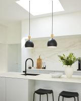 Halo Design Dueodde Pendel - Sort/Metal - Ø24 Halo Design Dueodde Pendel - Sort/Metal - Ø24