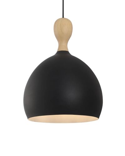 Halo Design Dueodde Pendel - Sort/Metal - Ø30 Halo Design Dueodde Pendel - Sort/Metal - Ø30
