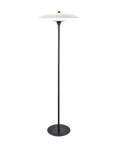 Baroni Gulvlampe - Opal/Sort Baroni Gulvlampe - Opal/Sort