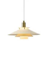 Rivoli Pendel Creme Ø26 fra Halo Design