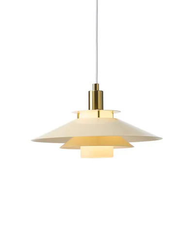 Rivoli Pendel Creme Ø26 fra Halo Design