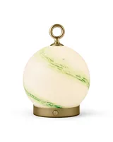 Stockholm Bordlampe Ø15 Marmorgrøn fra Halo Design