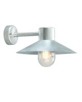 Norlys Lund Væglampe - Galvaniseret Norlys Lund Væglampe - Galvaniseret