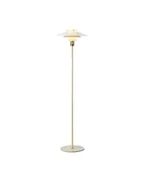 Rivoli Gulvlampe Creme og messing fra Halo Design