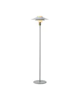 Rivoli Gulvlampe Grå/messing fra Halo Design Rivoli Gulvlampe Grå/messing fra Halo Design