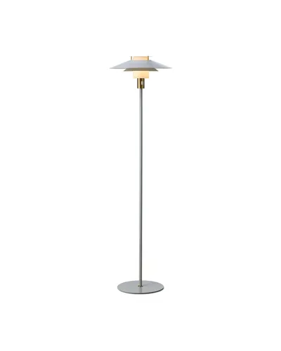 Rivoli Gulvlampe Grå/messing fra Halo Design