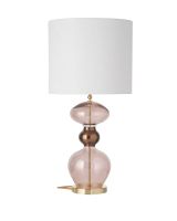Ebb & Flow Marl Hvid Stofskærm m/ Futura bordlampe Ebb & Flow Marl Hvid Stofskærm m/ Futura bordlampe