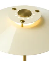 Rivoli Bordlampe Creme og messing fra Halo Design - billede 1
