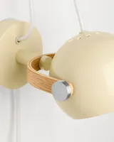 DC Væglampe Blank creme fra Halo Design - billede 1